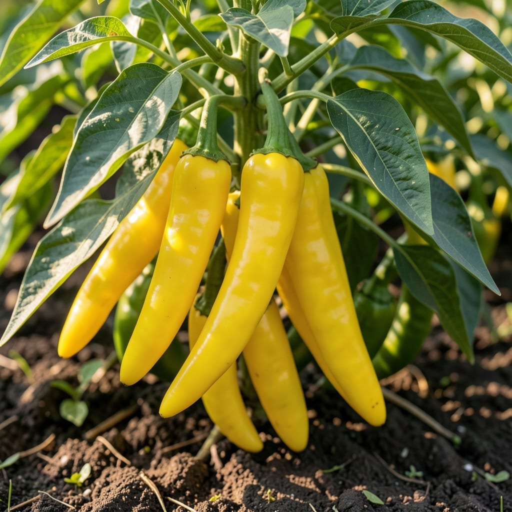 Banana Pepper Plants
