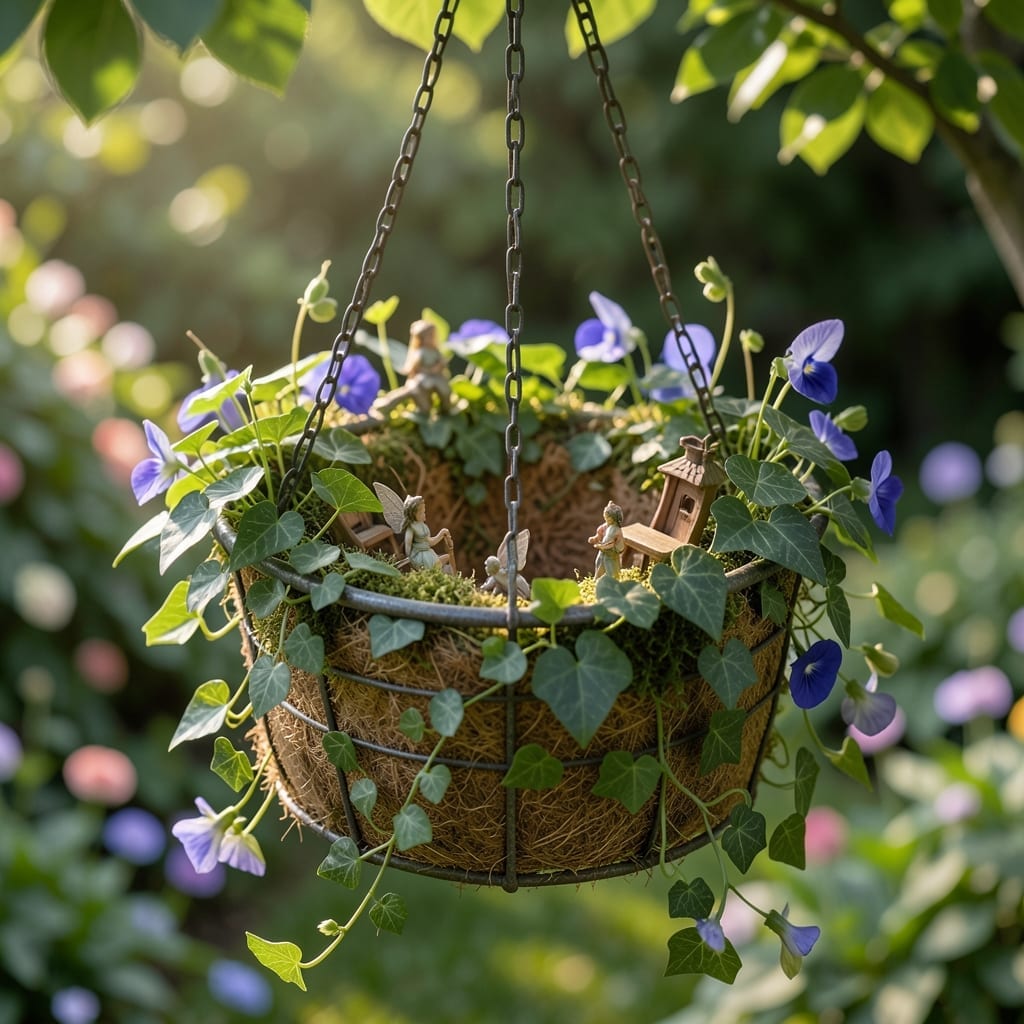 Hanging Basket Fairy Realm