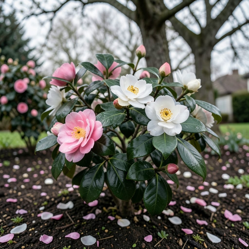 Camellia for Evergreen Elegance