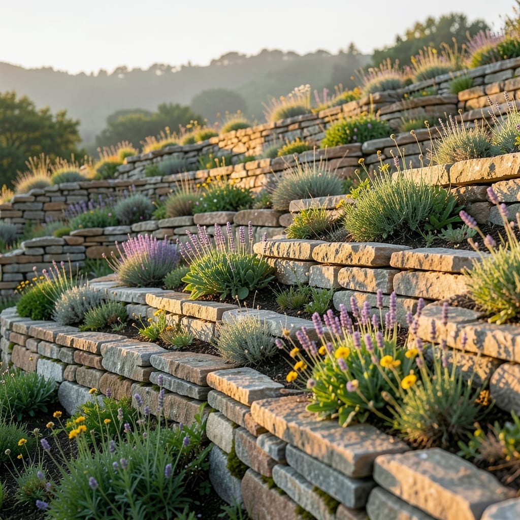 Dry Stack Stone Walls