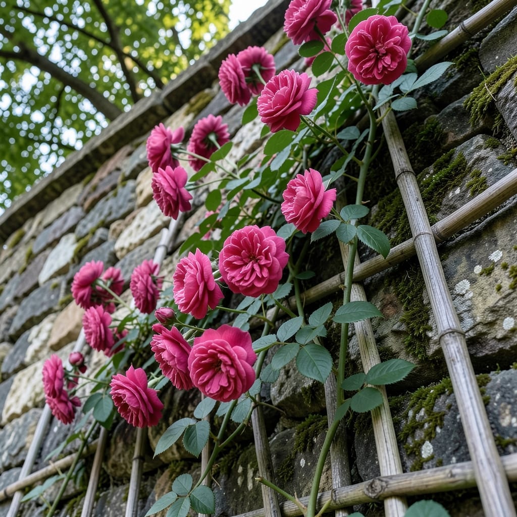 Zephirine Drouhin Climbing Rose