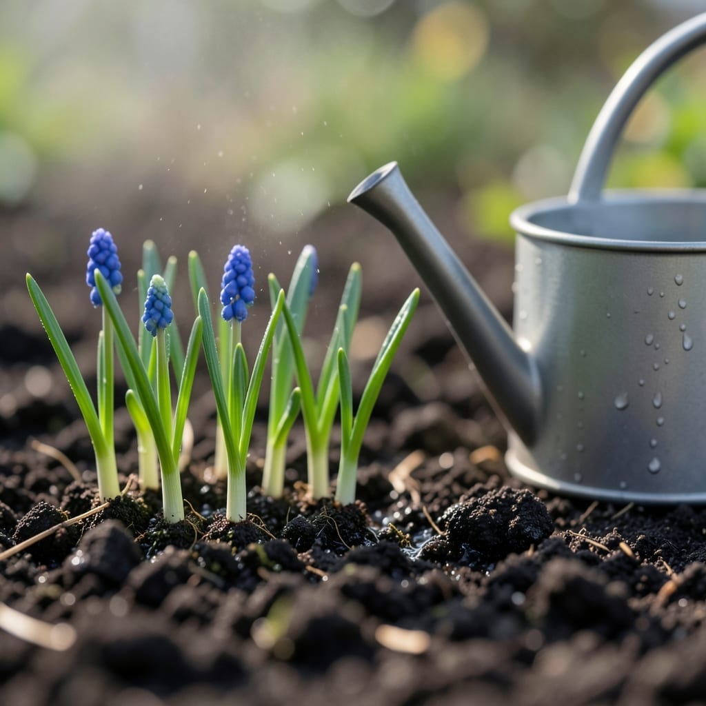 Watering New Seedlings