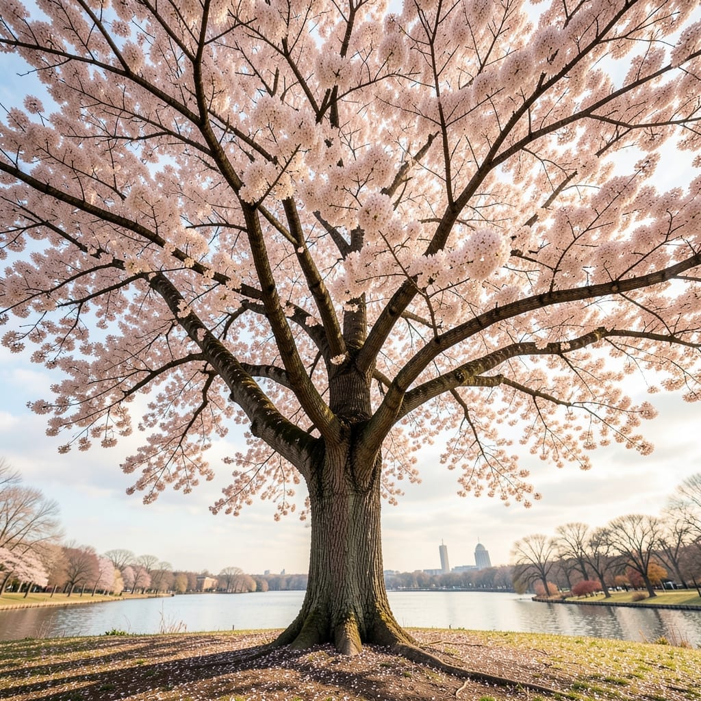 Yoshino Cherry Blossom Tree