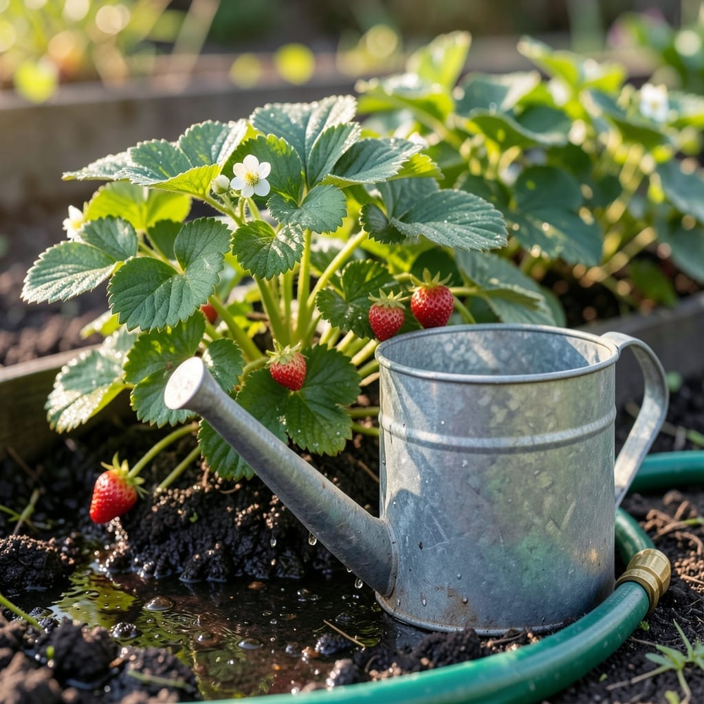 How Much Water Do Strawberries Need: Weekly Guidelines for Juicy Harvests