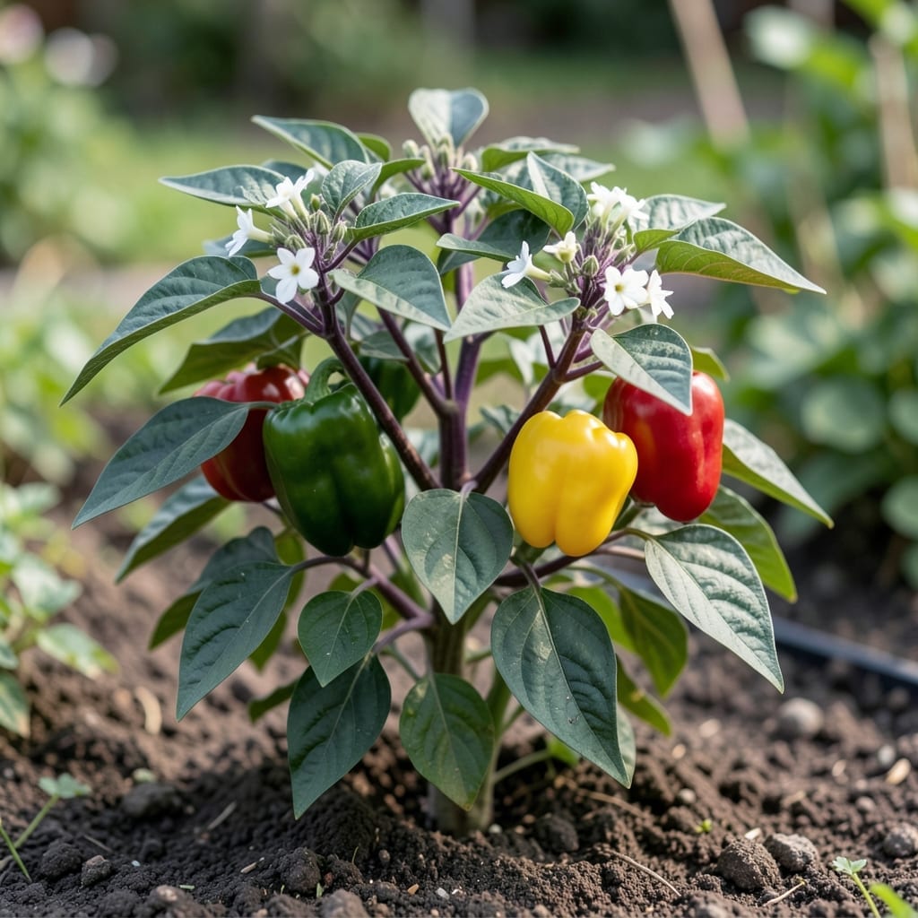 Pepper Plants Purple Stems: Causes and Simple Corrections Pepper Plants Purple Stems: Causes and Simple Corrections