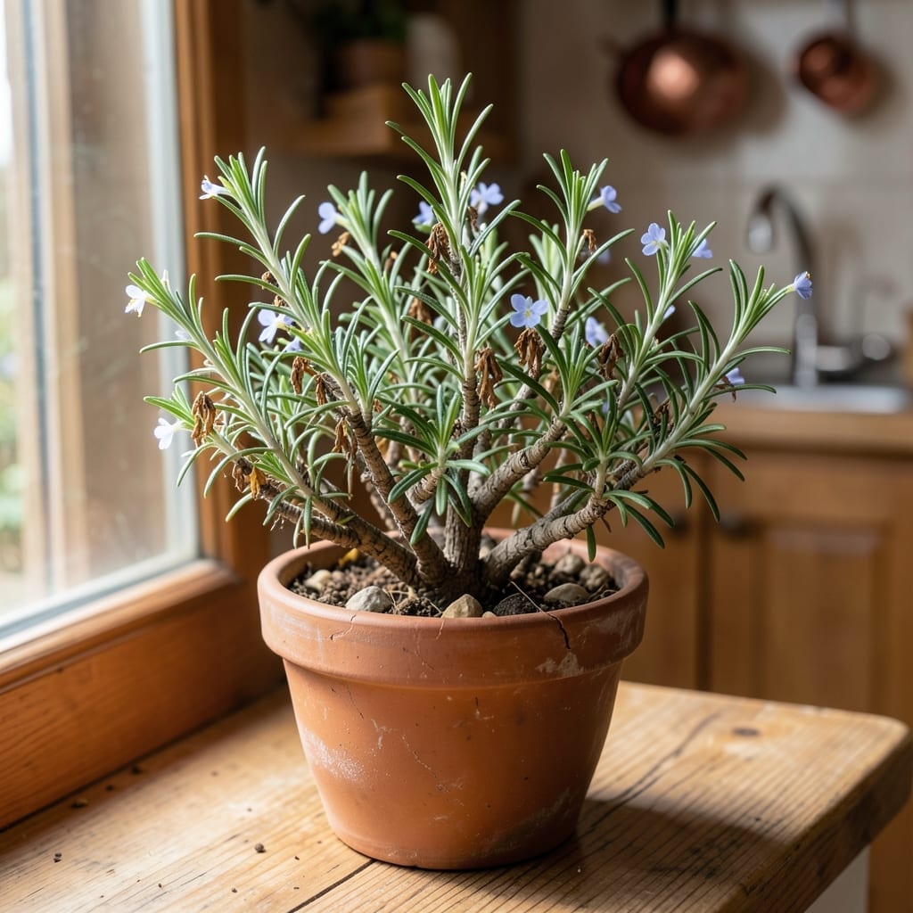 Rosemary Plant Turned Brown: Environmental Stress and Revival Techniques Rosemary Plant Turned Brown: Environmental Stress and Revival Techniques