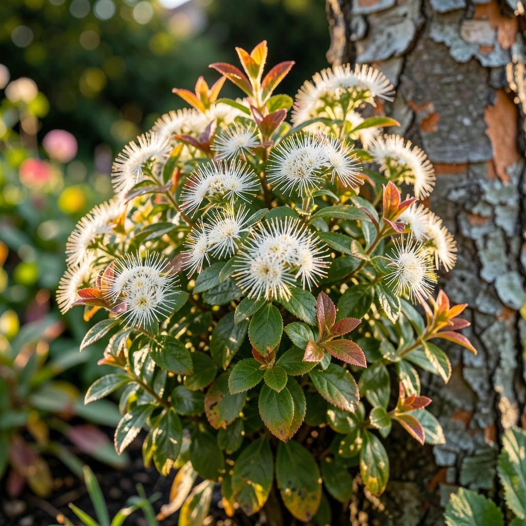 Dwarf Fothergilla for Multi-Season Interest