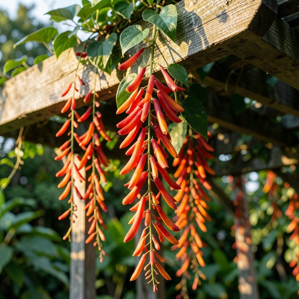 Tropical Flame Vine