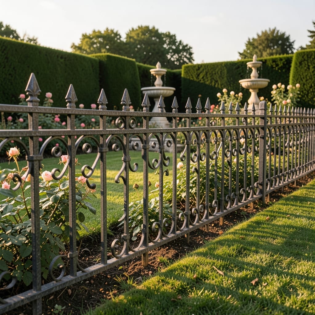 Wrought Iron Ornamental Fence