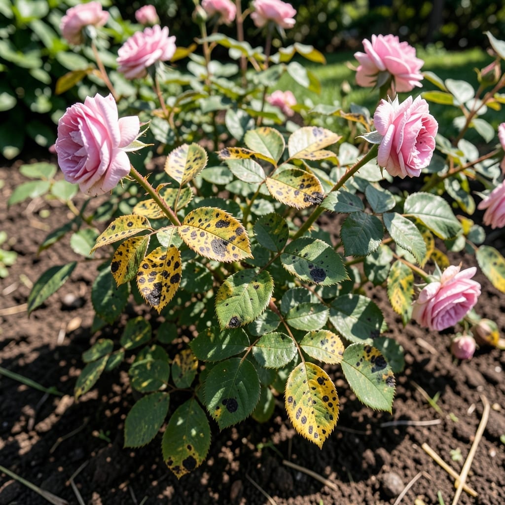 Rose Bush Disease: Natural Solutions for Healthy Blooms