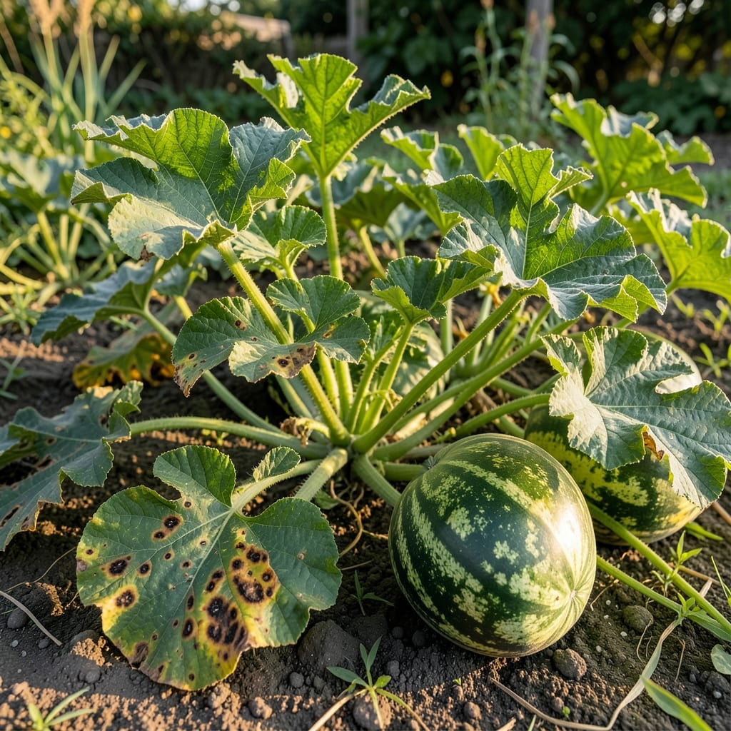 Watermelon Leaf Diseases: Visual Guide for Quick Garden Diagnosis