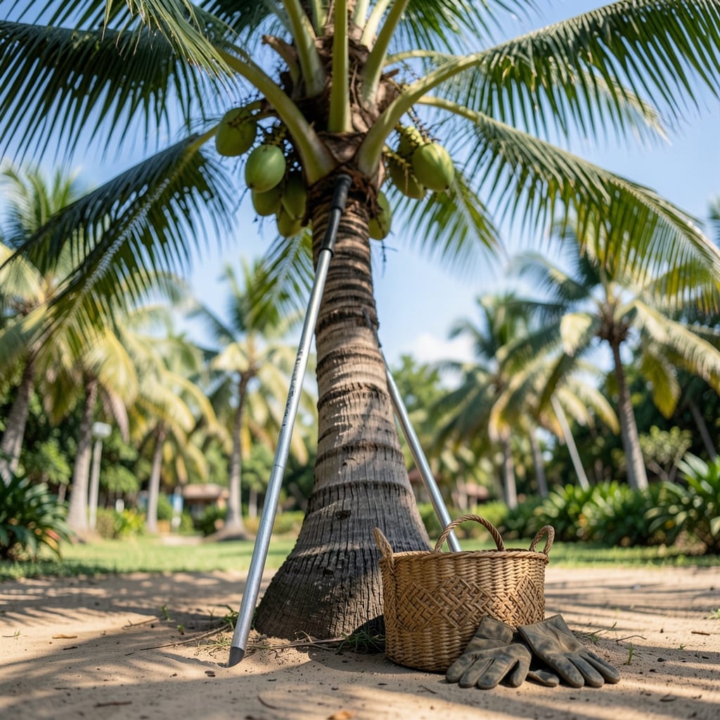 Palm Tree Fruit Inside: Coconut Harvesting and Ripeness Guide Palm Tree Fruit Inside: Coconut Harvesting and Ripeness Guide
