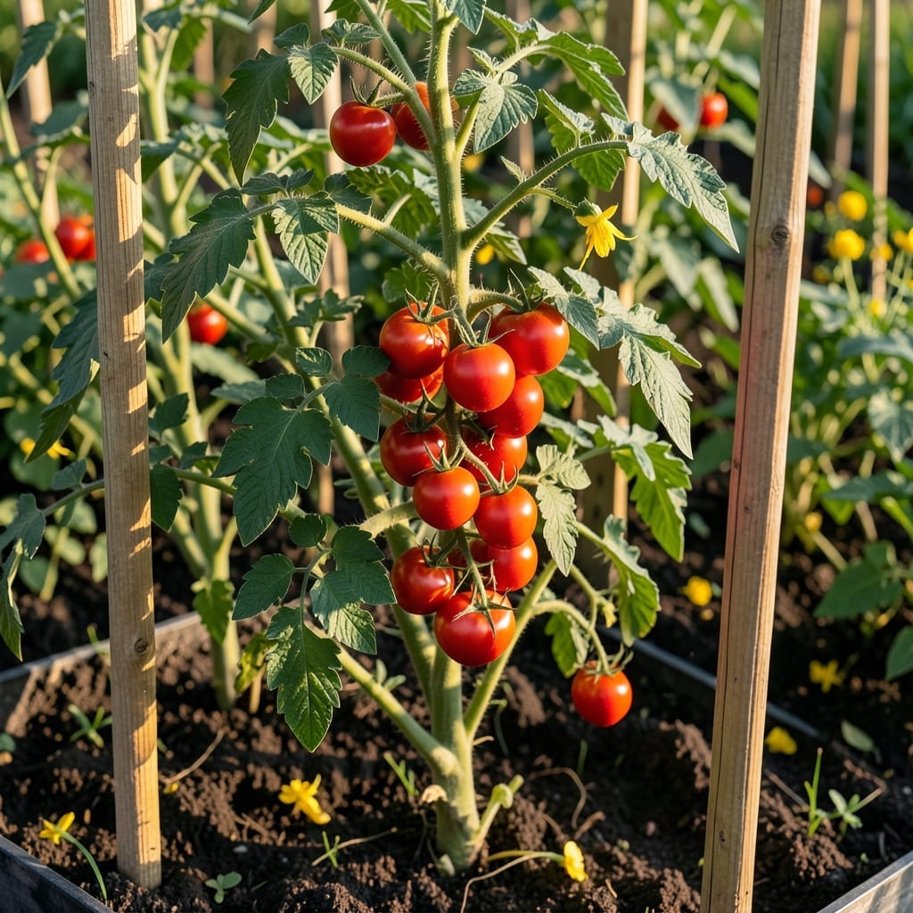 Fully Grown Tomato Plant: Height Width and Care Essentials Fully Grown Tomato Plant: Height Width and Care Essentials