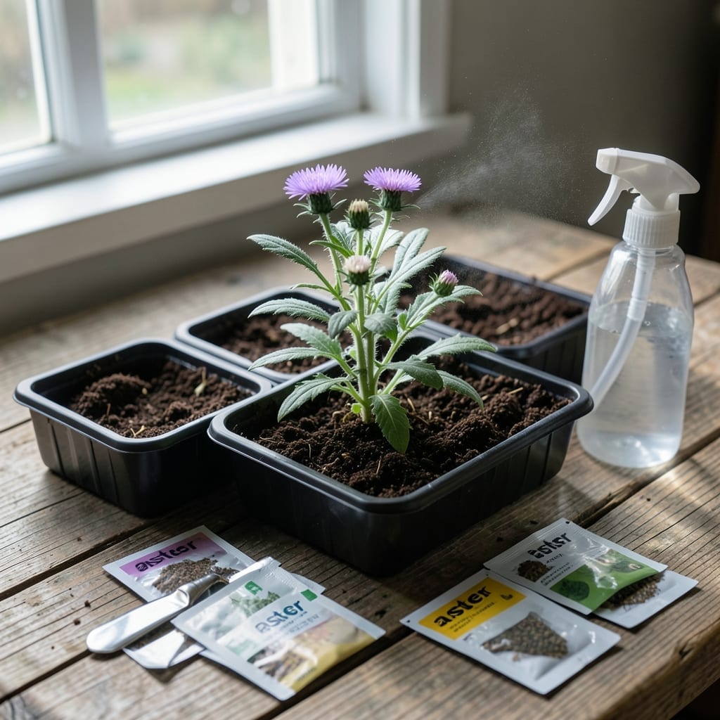 When to Start Aster Seeds Indoors: Timing Guide for Spring Blooms