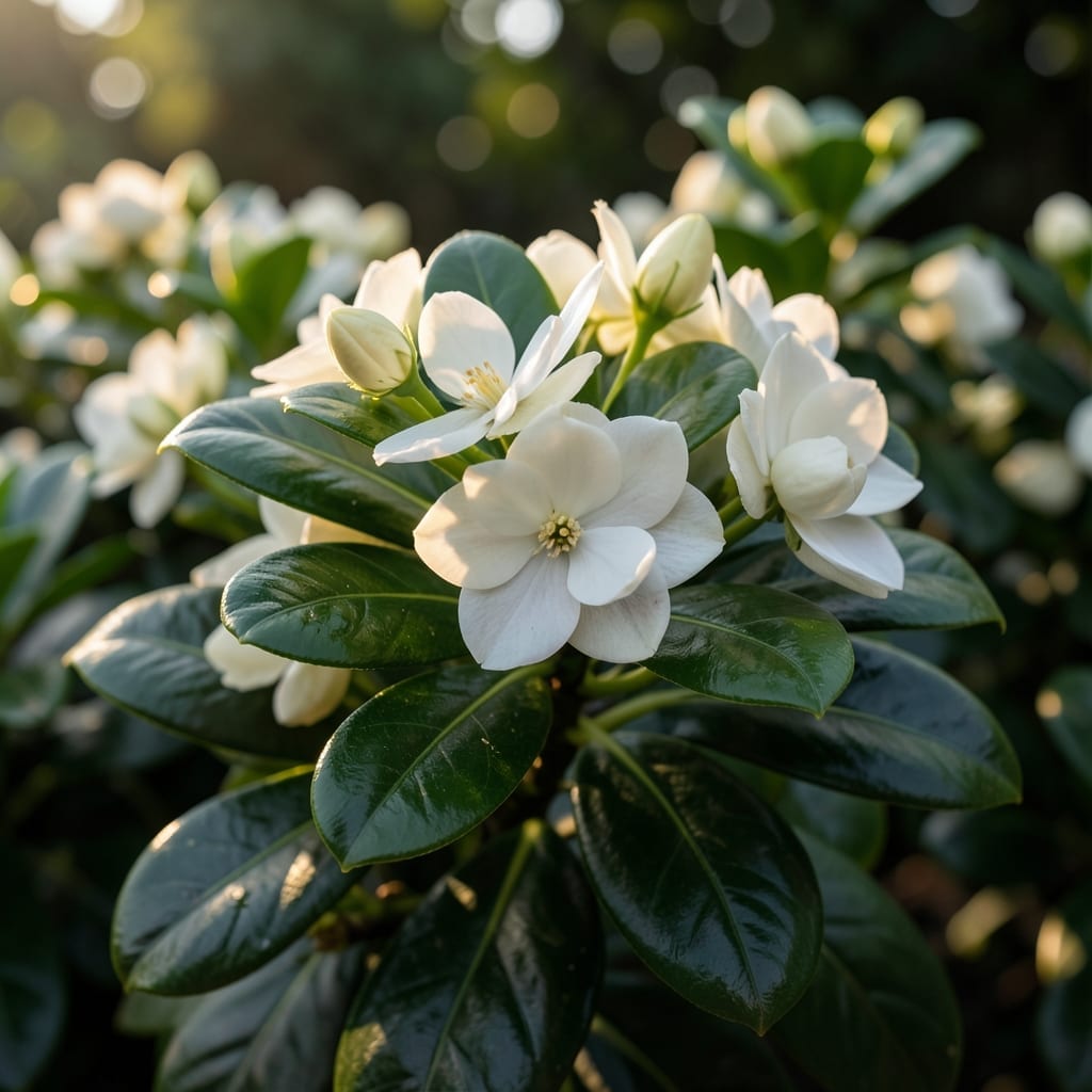 Dwarf Gardenia Evergreen Bush