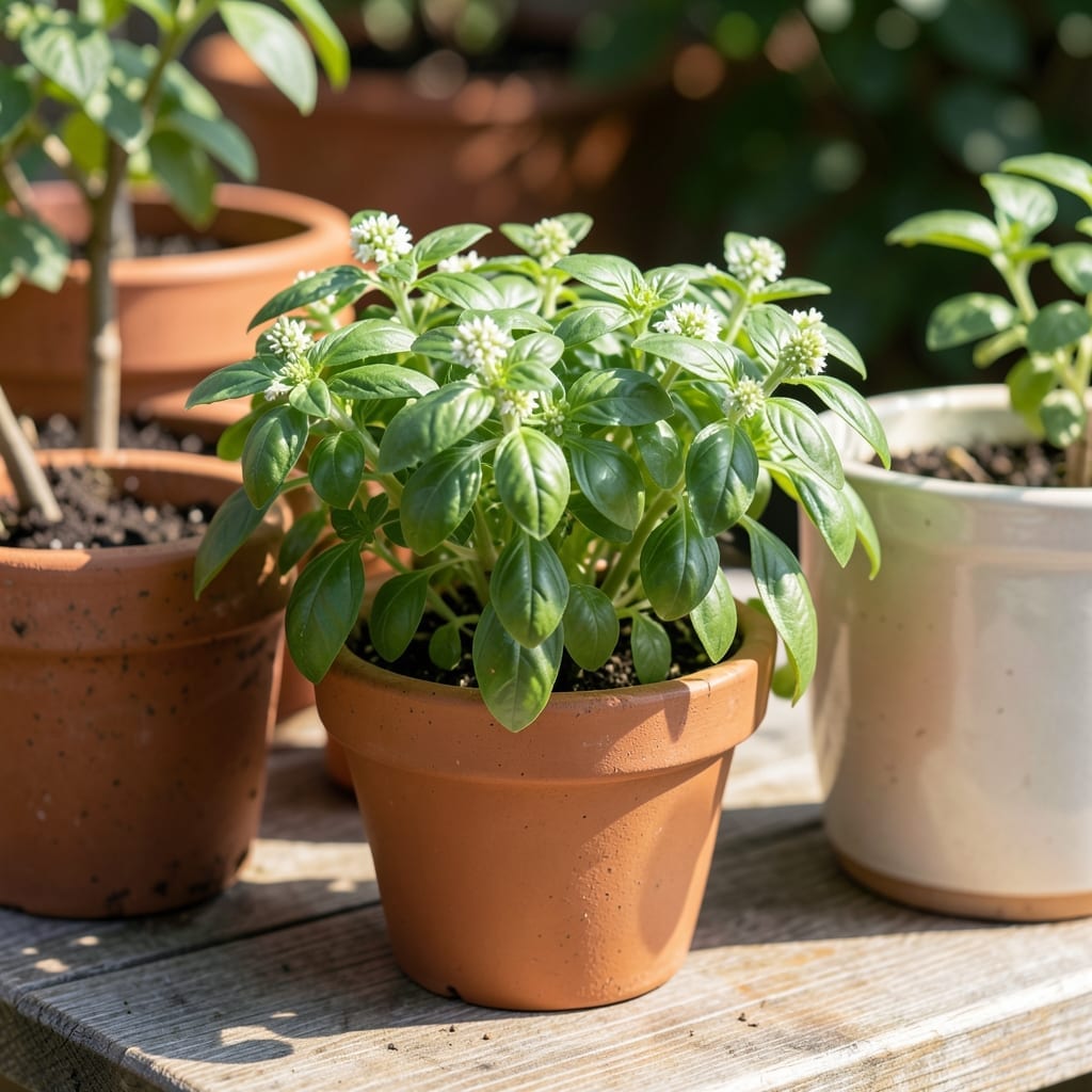 Basil Plant Container Size: Optimal Depth for Healthy Root Growth