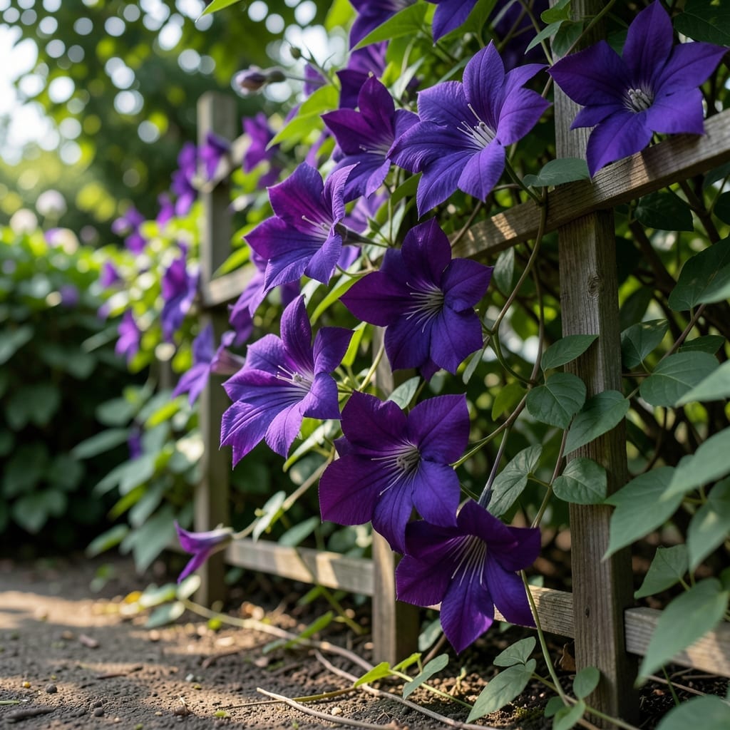 Clematis Jackmanii Superba