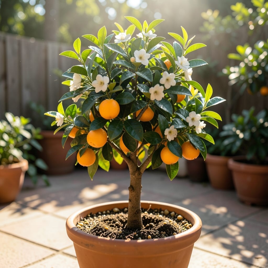 Miniature Orange Tree
