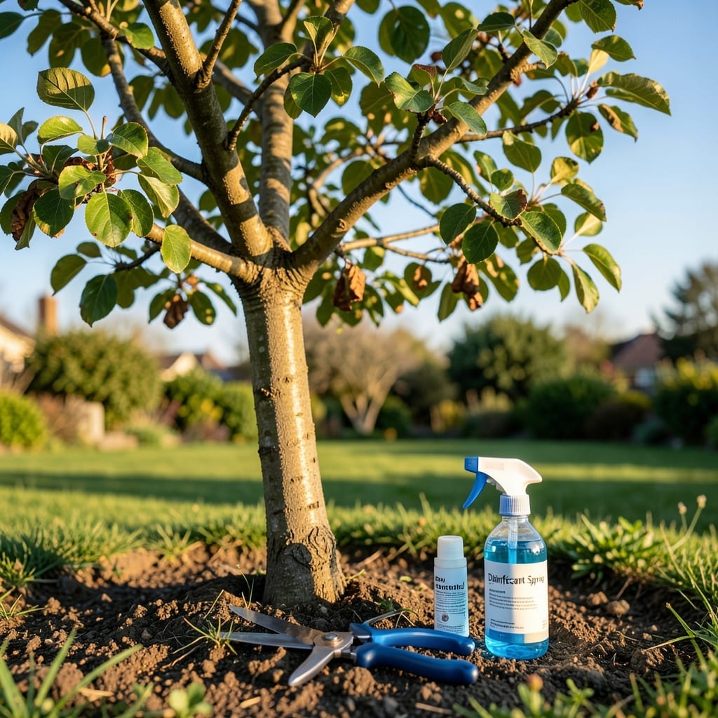 Fire Blight Pear: Early Detection and Organic Treatment Methods