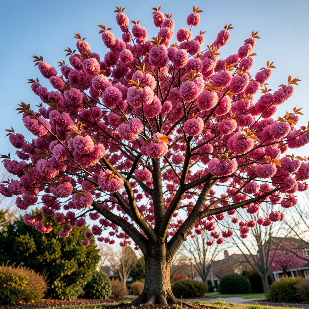 Kwanzan Cherry Blossom Tree