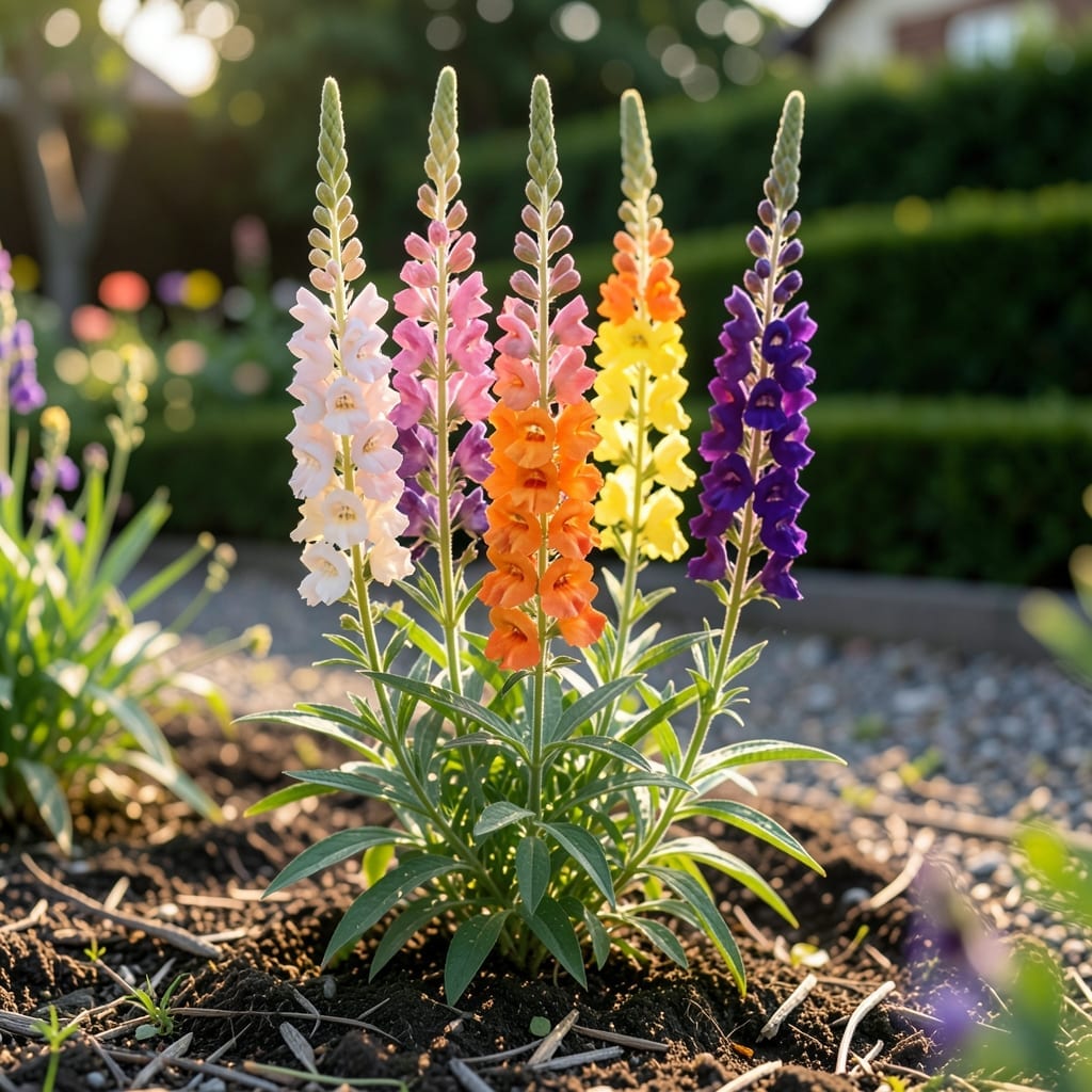 Striking Snapdragons for Vertical Interest