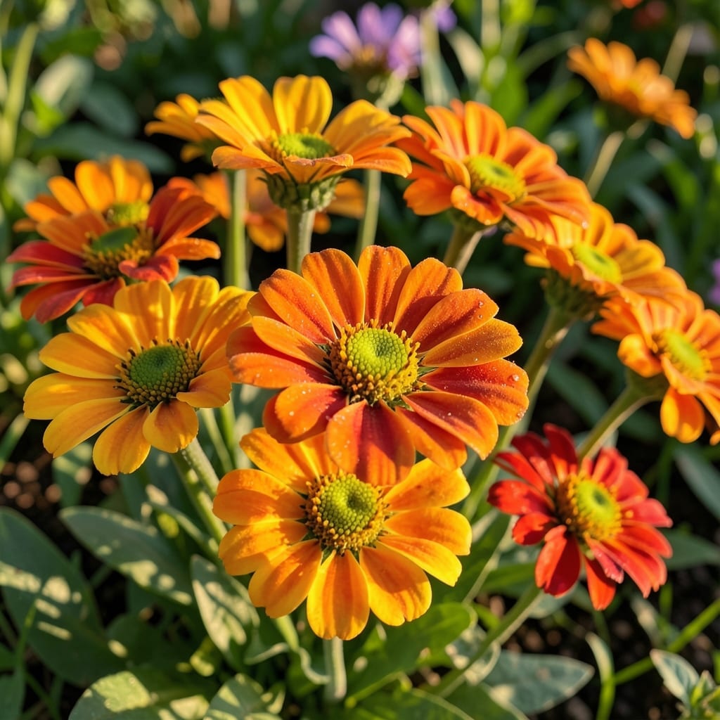 Green Zinnia Profusion