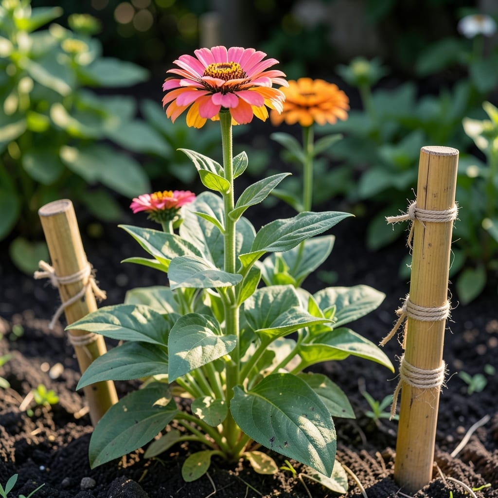 Do Zinnias Need Support: When to Stake or Let Them Grow Free
