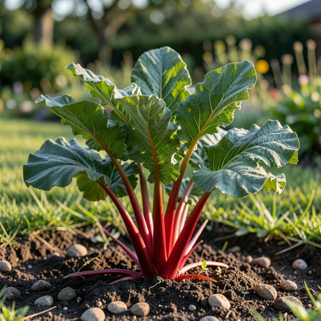 Rhubarb Sun Requirements: Optimal Light for Healthy Stalks