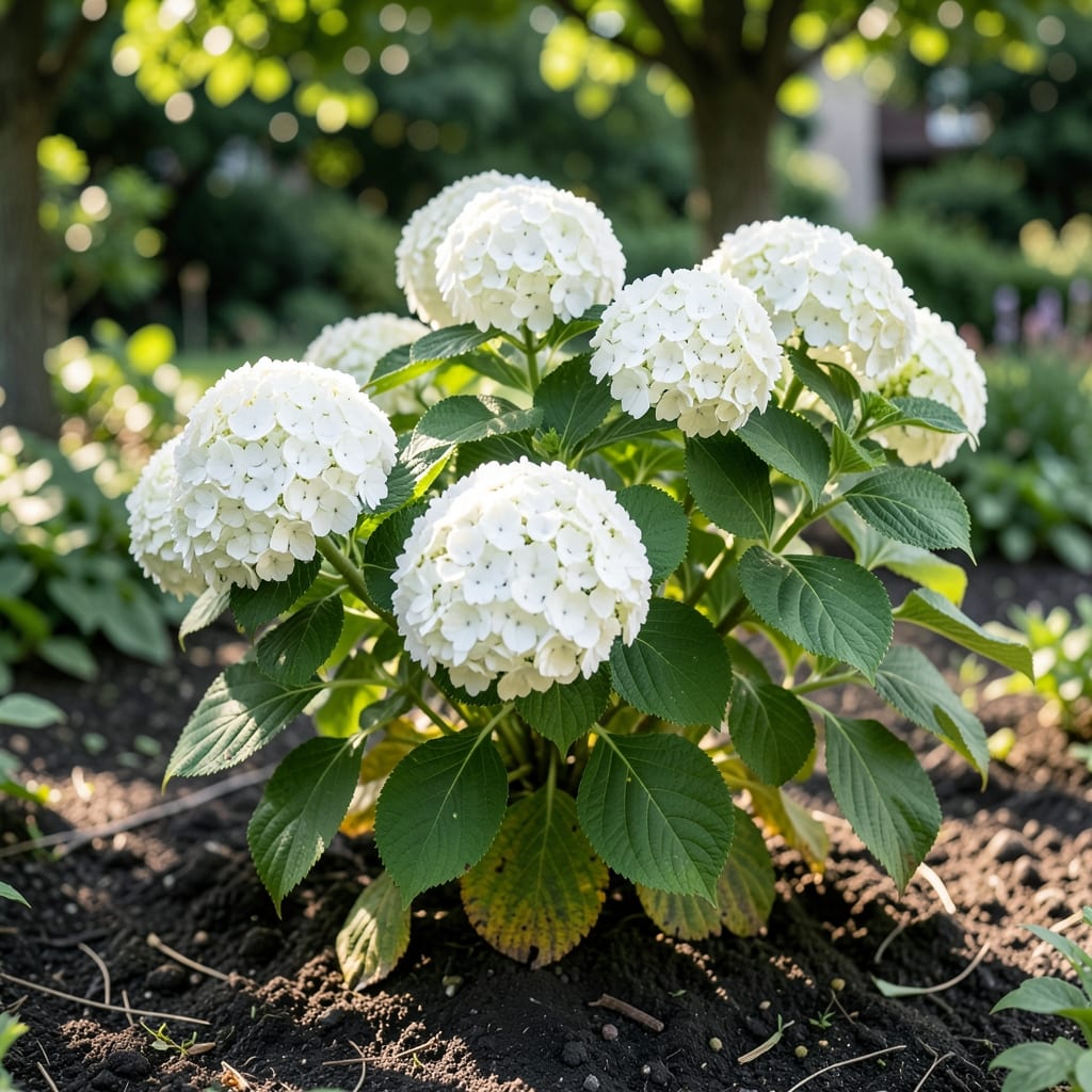 Hydrangea With White and Green Leaves: Causes and Quick Fixes Hydrangea With White and Green Leaves: Causes and Quick Fixes