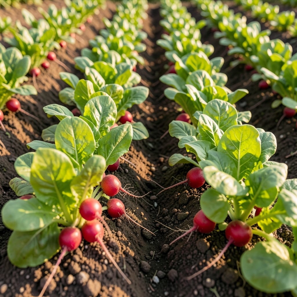 Lettuce and Radish Combination