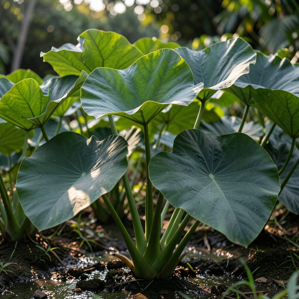 Elephant Ears for Tropical Look