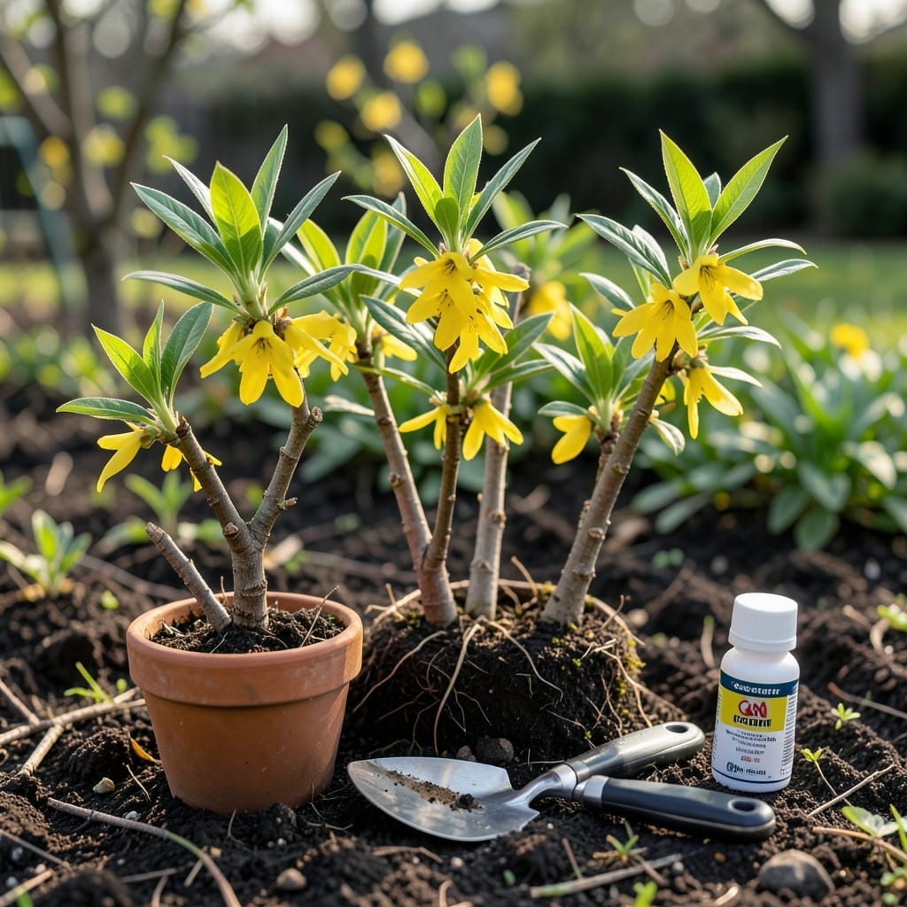 How to Plant Forsythia Cuttings: Root Success in 3 Weeks How to Plant Forsythia Cuttings: Root Success in 3 Weeks