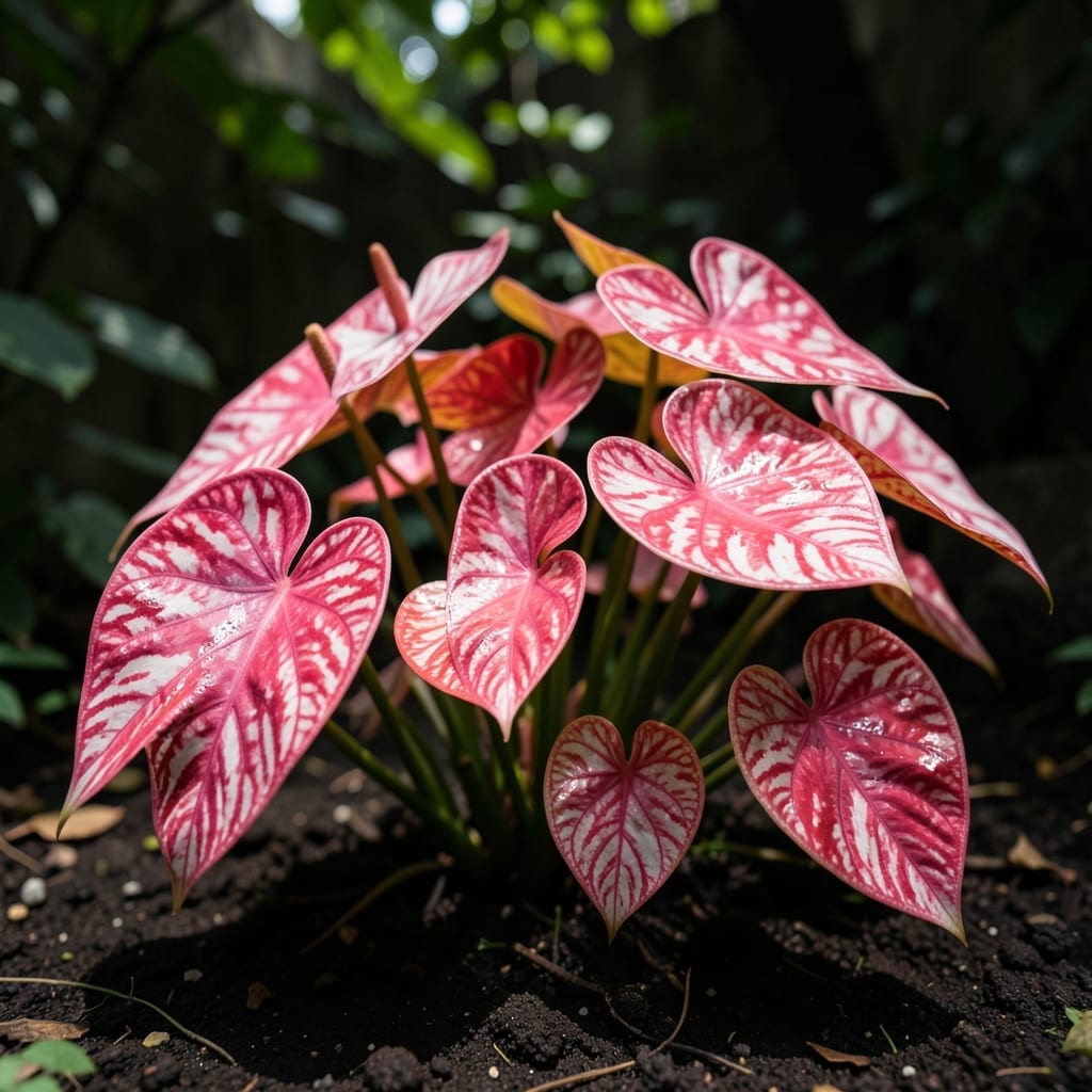 Caladiums for Colorful Shade