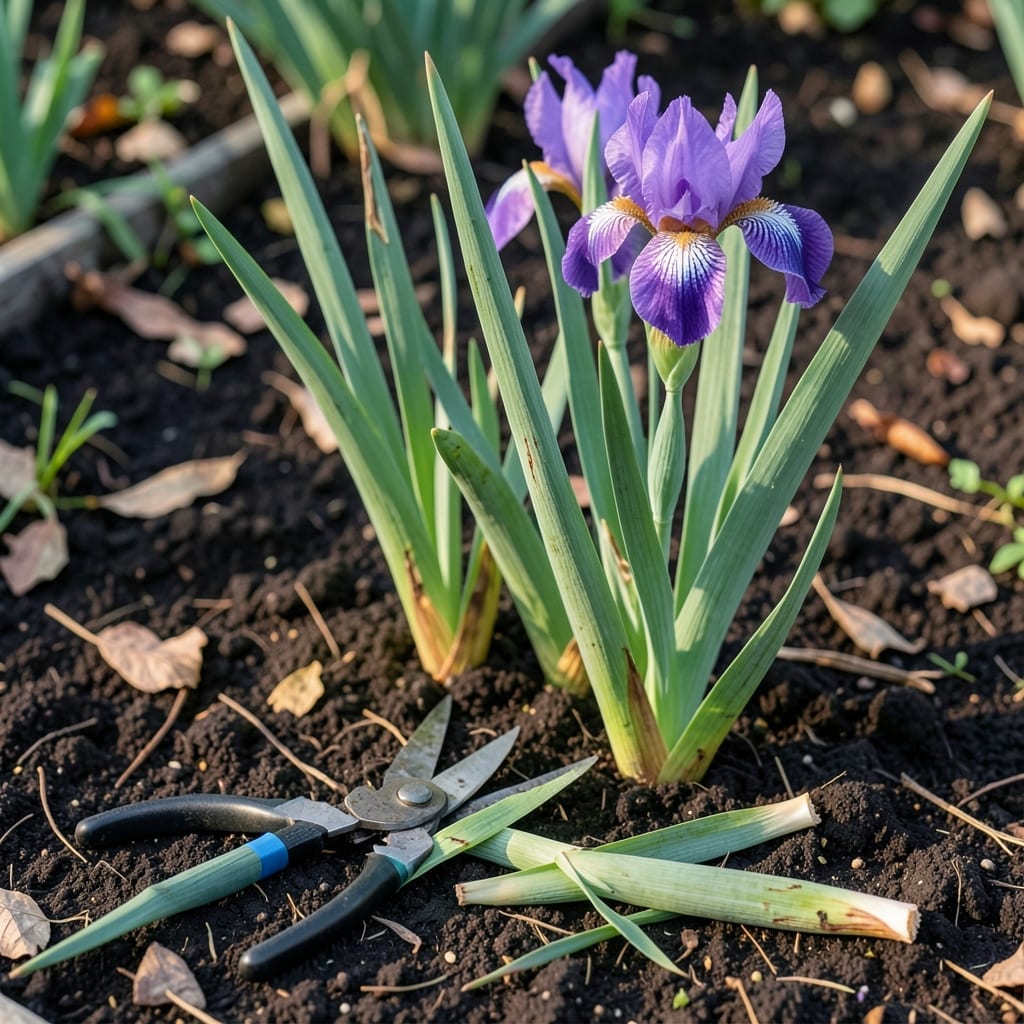 When to Cut Back Iris Leaves: Timing for Healthy Reblooming When to Cut Back Iris Leaves: Timing for Healthy Reblooming