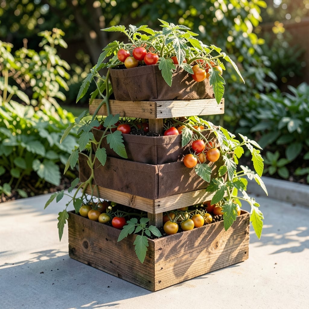 Vertical Tomato Tower Planter