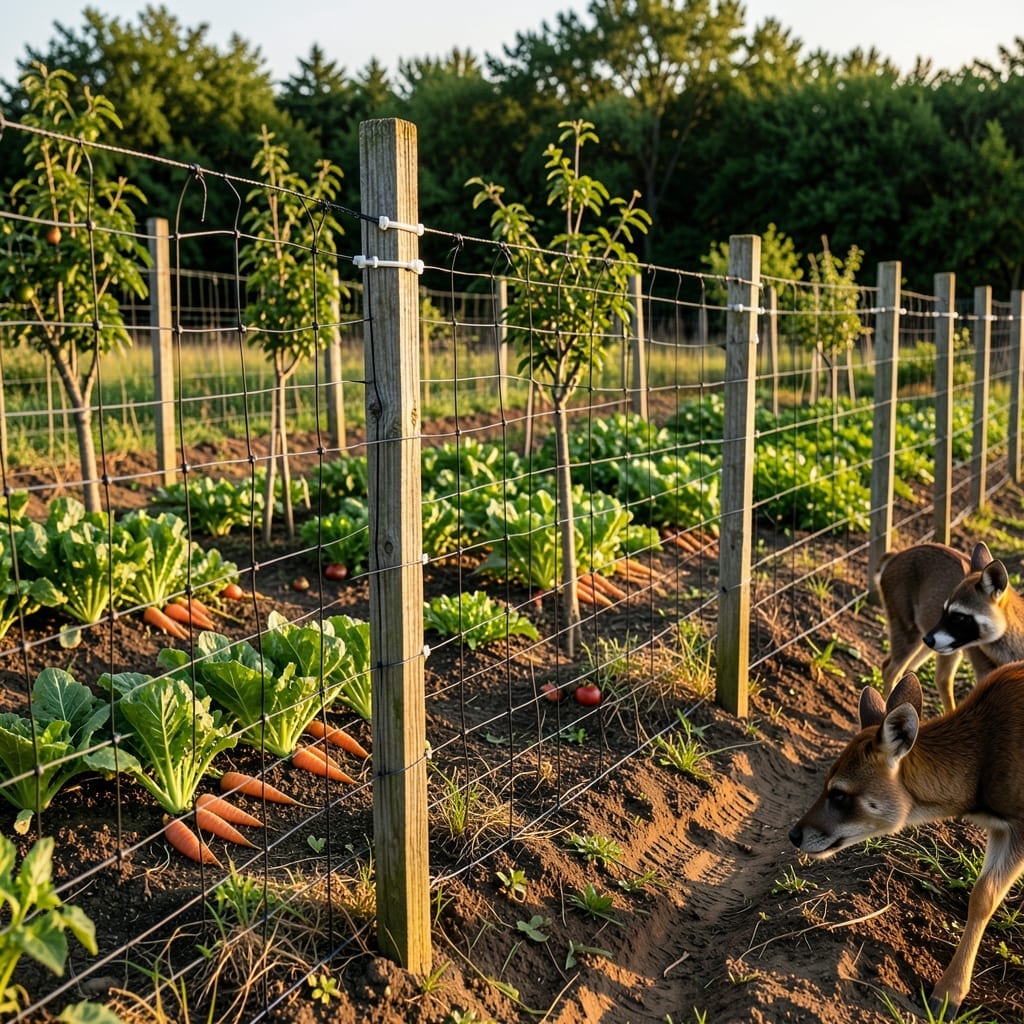 Electric Fence for Large Areas