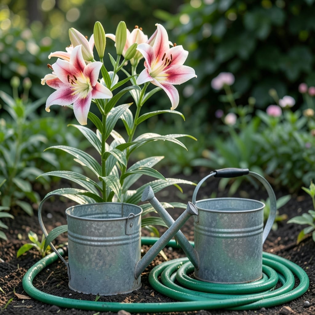 How Much Water Do Lilies Need: Seasonal Watering Guide for Healthy Blooms