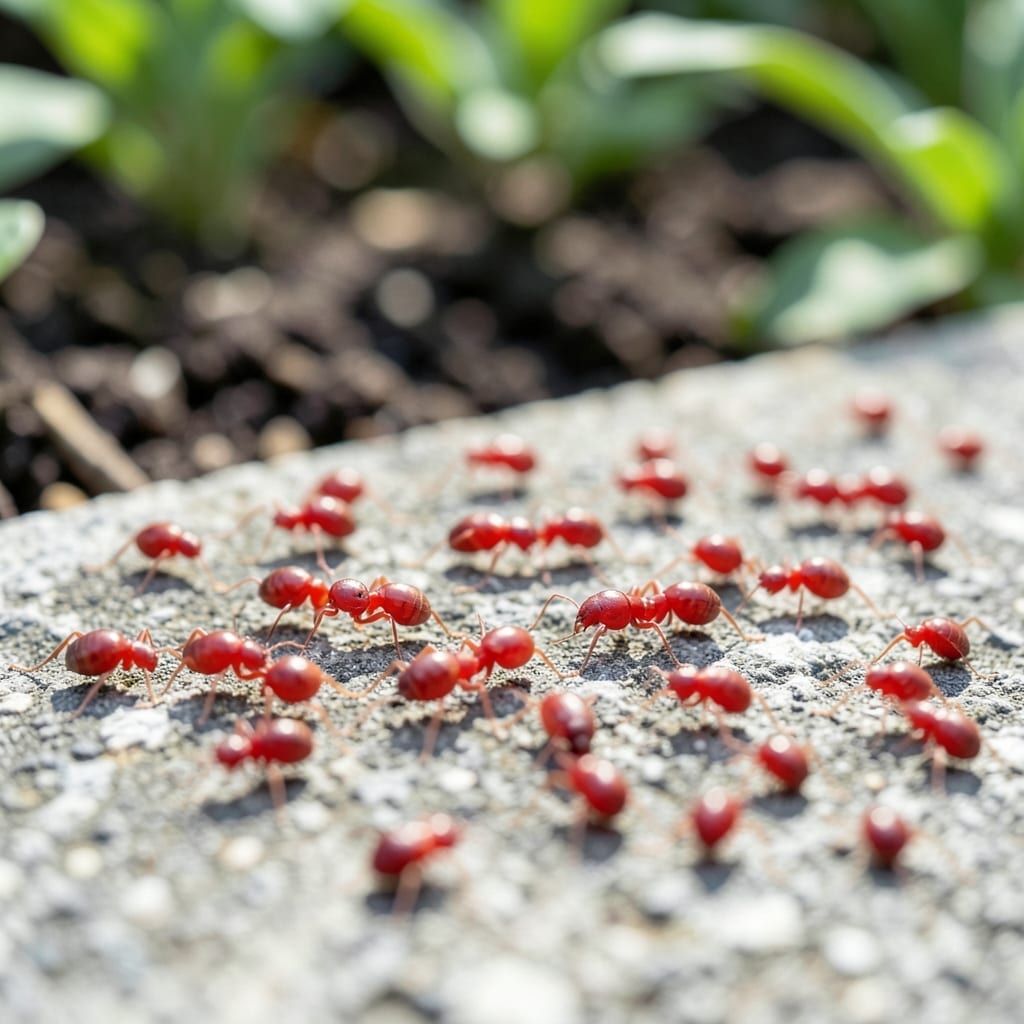 Red Little Bugs on Concrete: Identification and Removal Guide Red Little Bugs on Concrete: Identification and Removal Guide