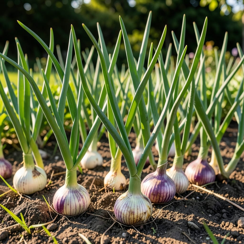 Onion Plants for Dual Purpose