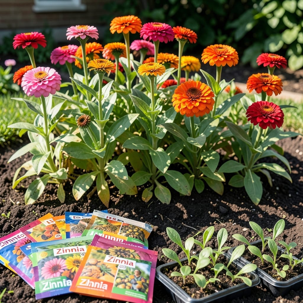 Zinnias Seed to Bloom Time: Fast-Track Your Garden Colors