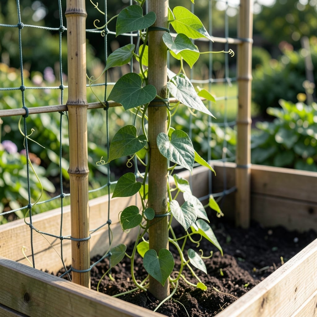 Trellis Net for Climbing Plants: Sturdy Support for Vertical Growth Trellis Net for Climbing Plants: Sturdy Support for Vertical Growth