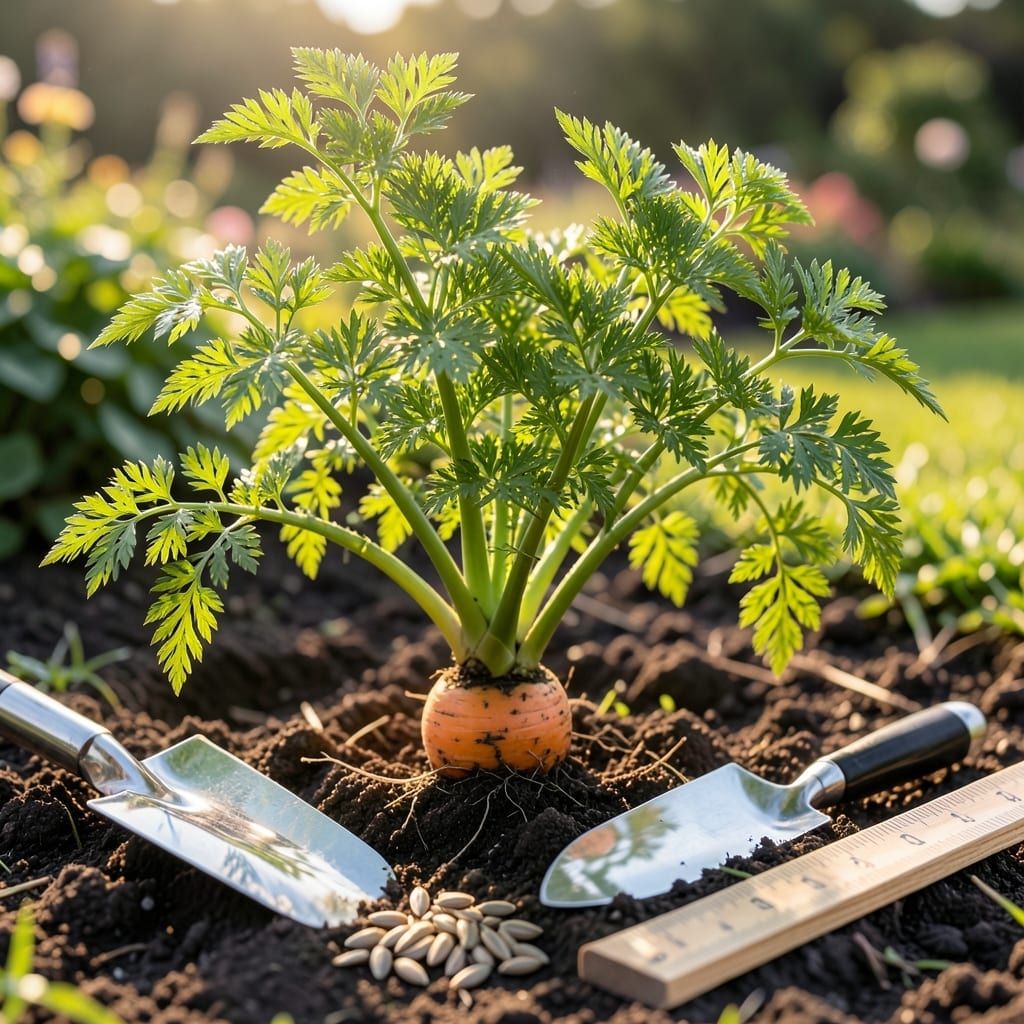 How to Plant Carrots: Optimal Depth for Straight Growth How to Plant Carrots: Optimal Depth for Straight Growth