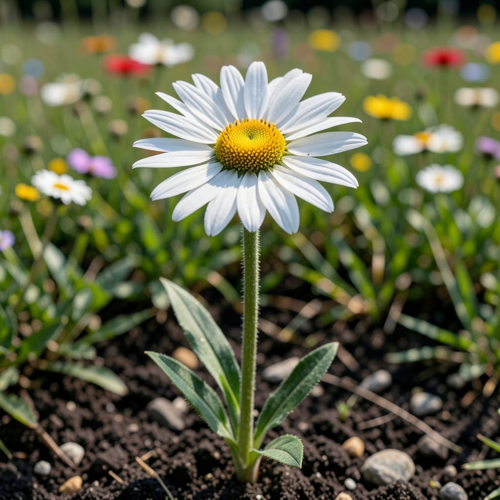 Weed Daisy Like Flower: Wild Blooms for Garden Charm