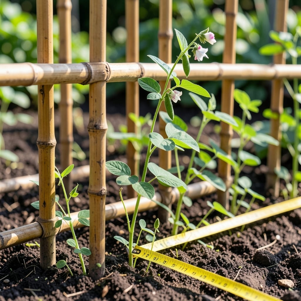 Spacing Pea Plants: Optimal Distance for Healthy Growth Spacing Pea Plants: Optimal Distance for Healthy Growth