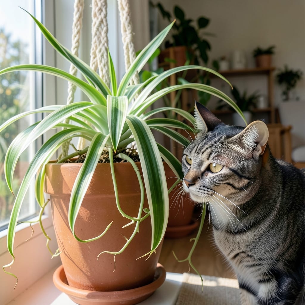 Spider Plant for Pet Owners