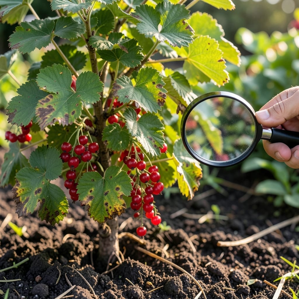 Red Currant Diseases: Visual Guide to Early Signs and Organic Solutions