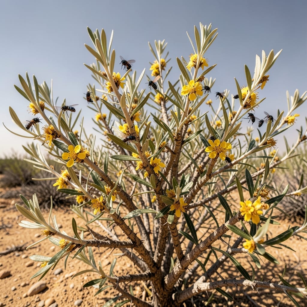 Russian Olive Bush