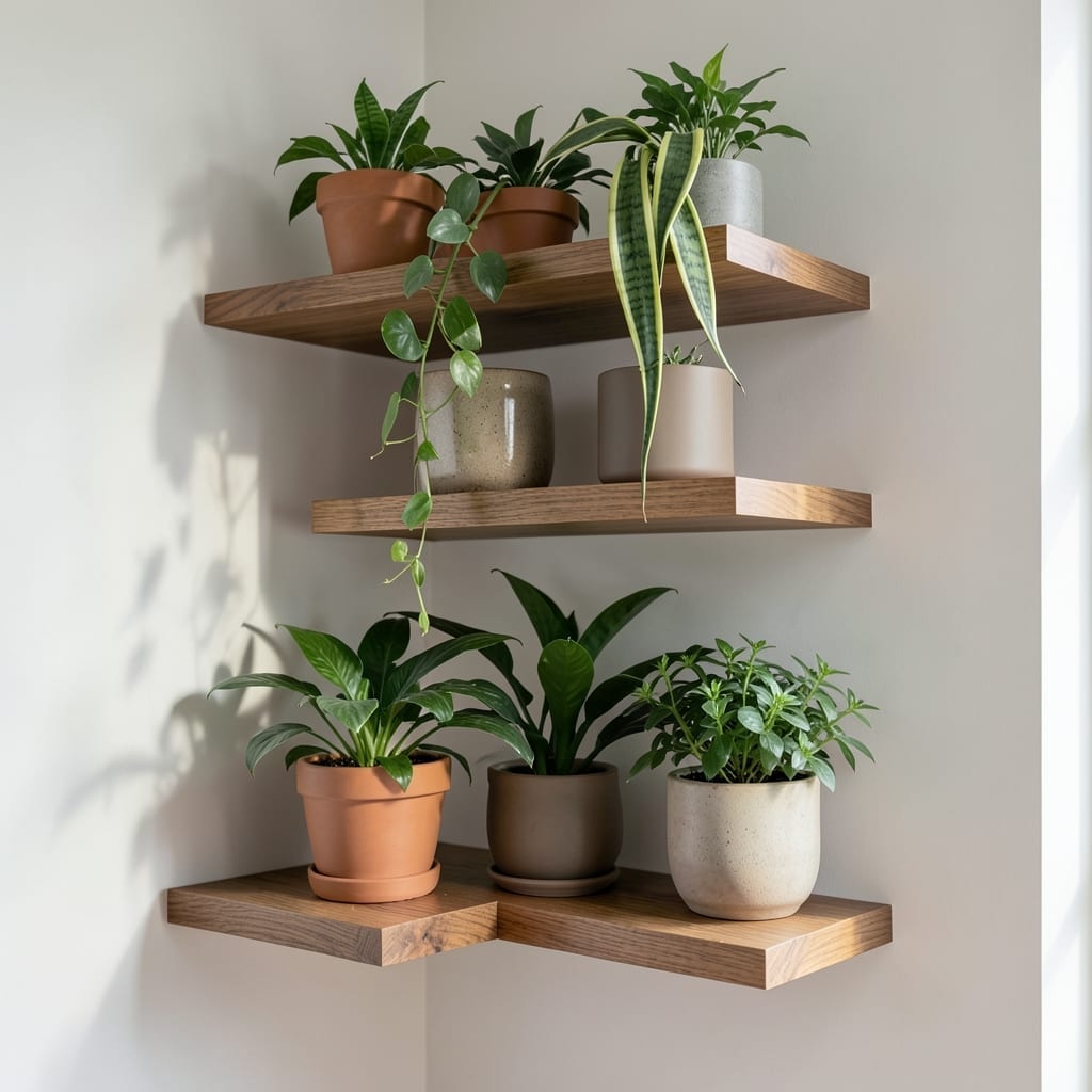 Floating Shelf Garden