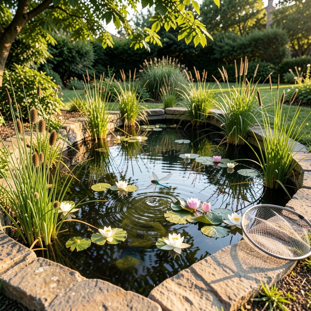 Dip Net Pond for Dragonflies