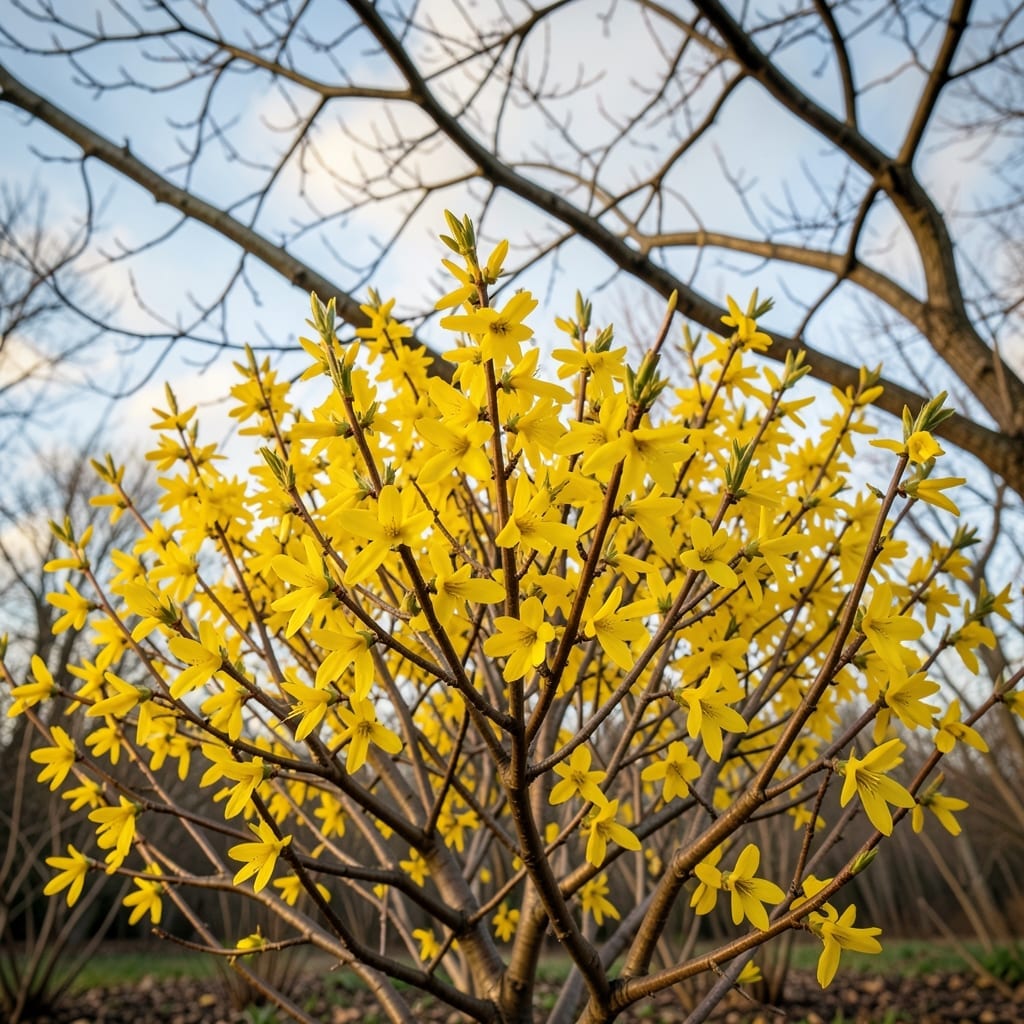 Forsythia for Dramatic Impact